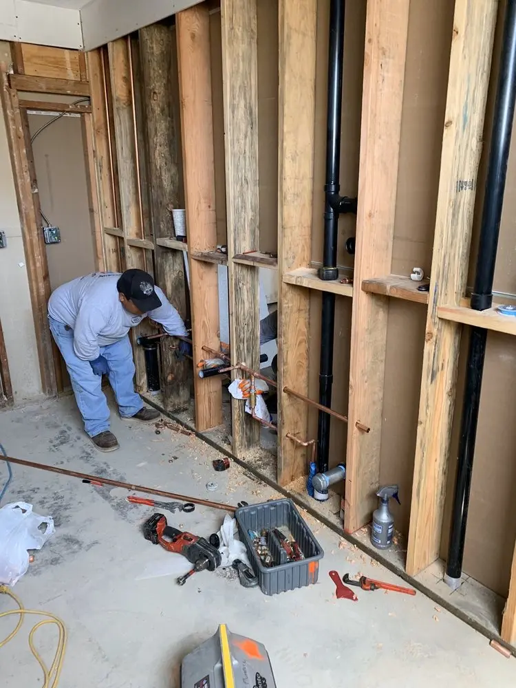 Commercial rough-in plumbing for Water Heater Replacement in Ringtown